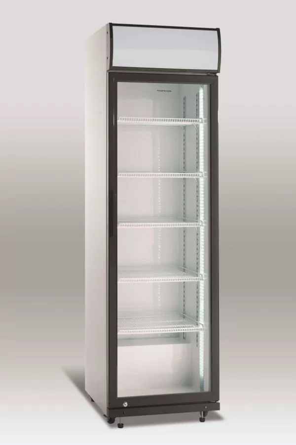 Getränkekühlschrank, 1 Glastüre, 388 Ltr., 578x605x1980 Getränkekühlschrank, 1 Glastüre, 388 Ltr., 578x605x1980