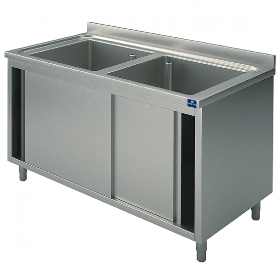 Spülschrank | 2 Becken | 1400x600 mm
