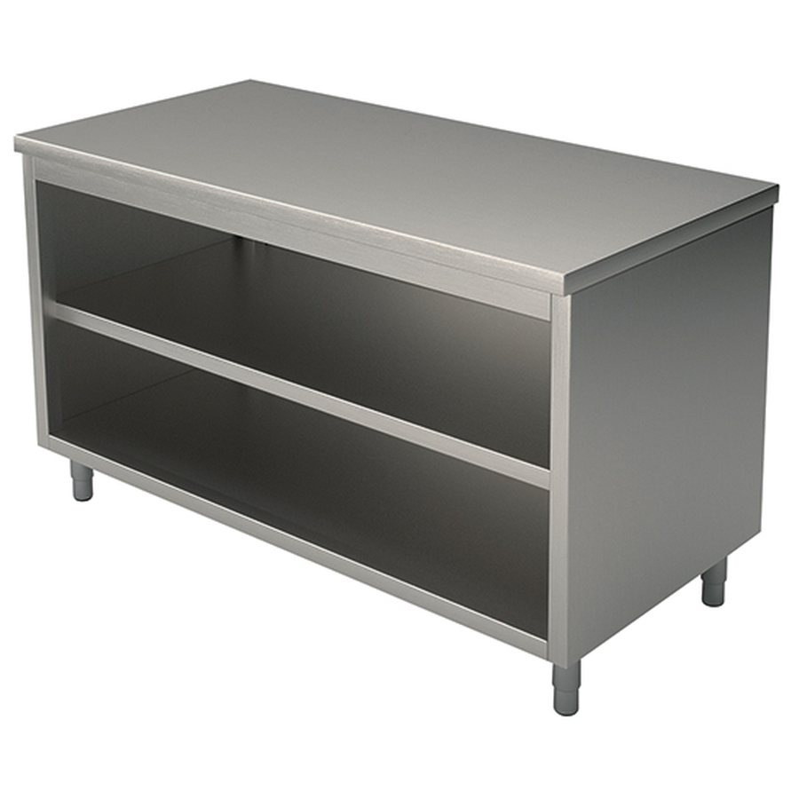 Neutraler Arbeitsschrank | offen | ohne Aufkantung | 700x700 mm Neutraler Arbeitsschrank | offen | ohne Aufkantung | 700x700 mm
