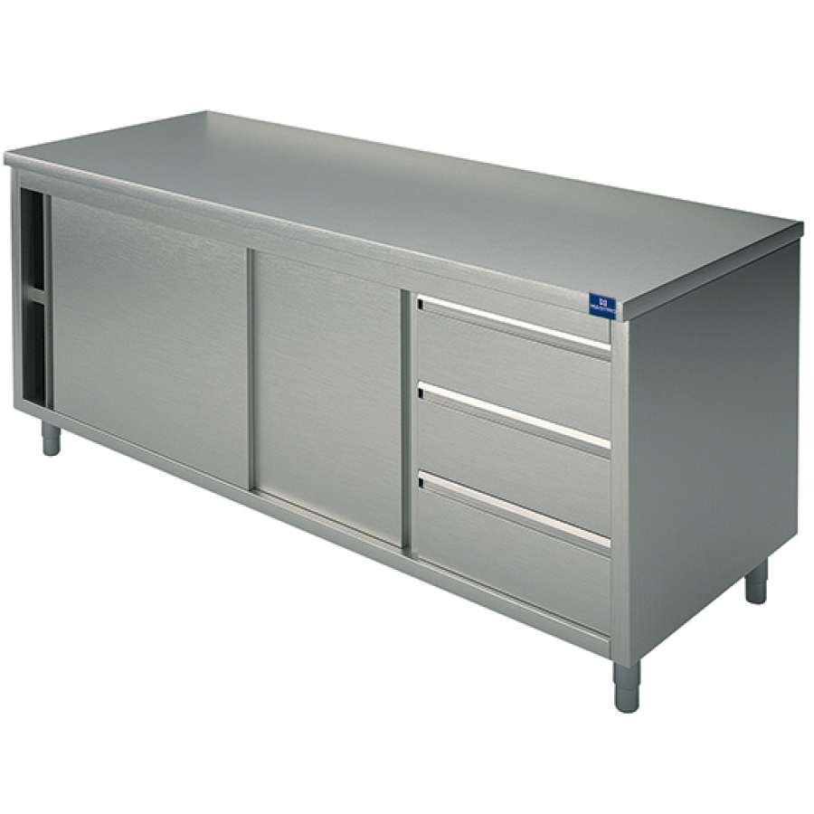 Neutrale werkkast 1800x700 mm