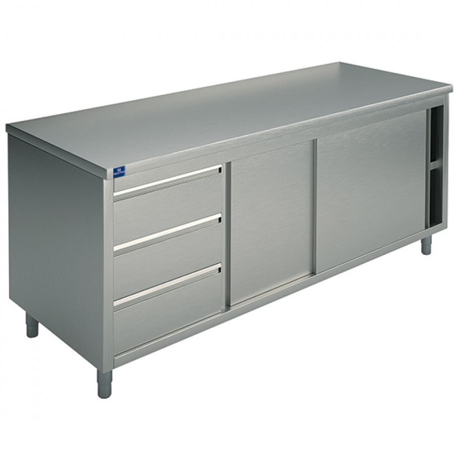 Neutraler Arbeitsschrank 1600x700 mm