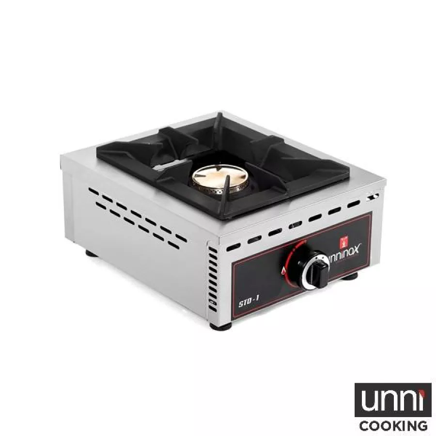 Tischkochfeld STO-1 Gas 1 Brenner 7 kW kompakt Gastronomie