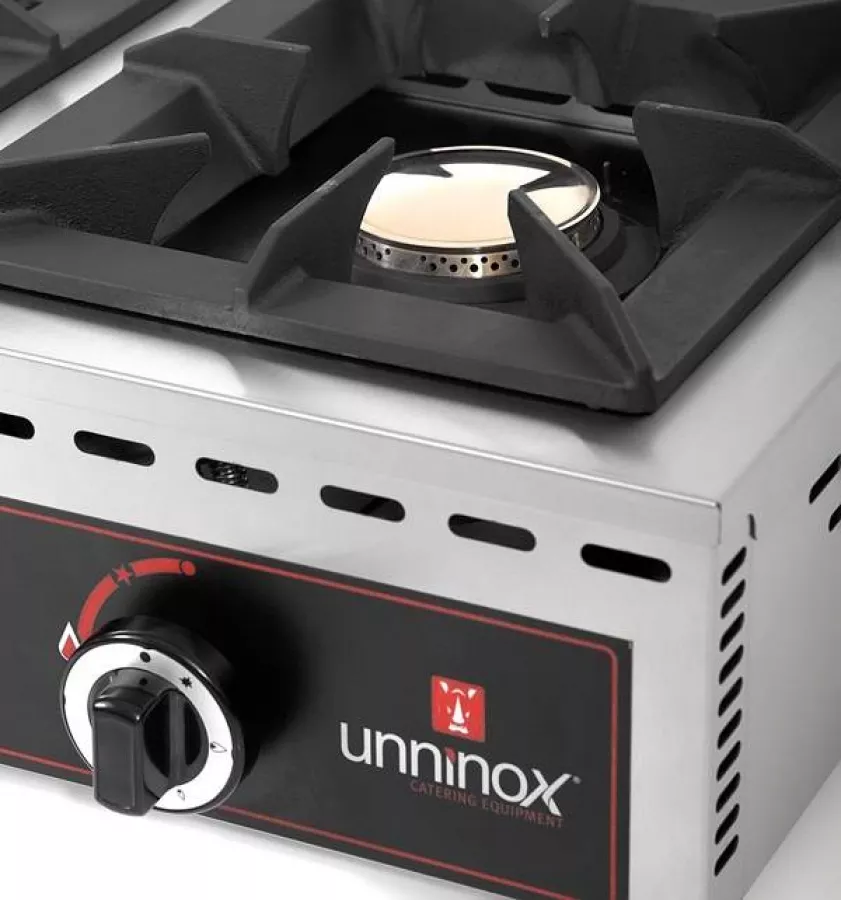 Tischkochfeld STO-1 Gas 1 Brenner 7 kW kompakt Gastronomie