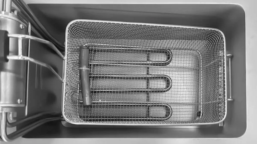 Elektrofritteuse UnniCooking 1x10L mit Kaltzone und Ablasshahn