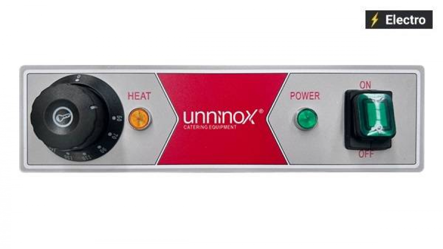 Elektrofritteuse UnniCooking 8L mit Ablasshahn und Temperaturregelung