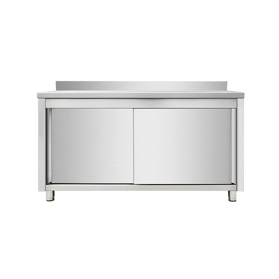 Arbeitsschrank mit Aufkantung | 1000 x 700 x 950 Arbeitsschrank mit Aufkantung | 1000 x 700 x 950