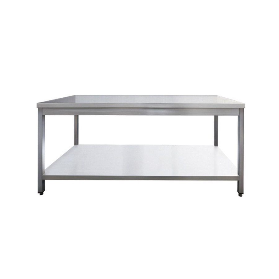 Werktafel van roestvrij staal | 1600 x 700 x 850 mm