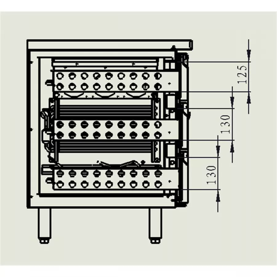 Skyrainbow Schubladenblock 3er – THP 700