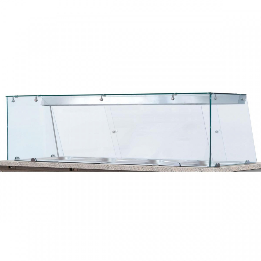 Glasaufsatz kurz – THSAI158, Klarglas gerade