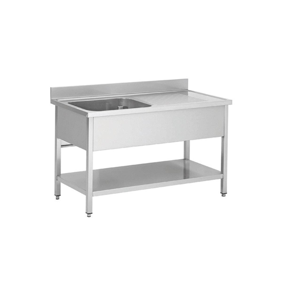 Spoeltafel 1 bak links | 1000 x 600 x 950 mm