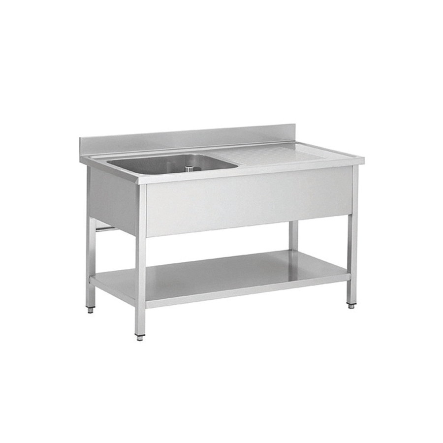 Spültisch 1 Becken links | 1000 x 600 x 950 mm Spültisch 1 Becken links | 1000 x 600 x 950 mm