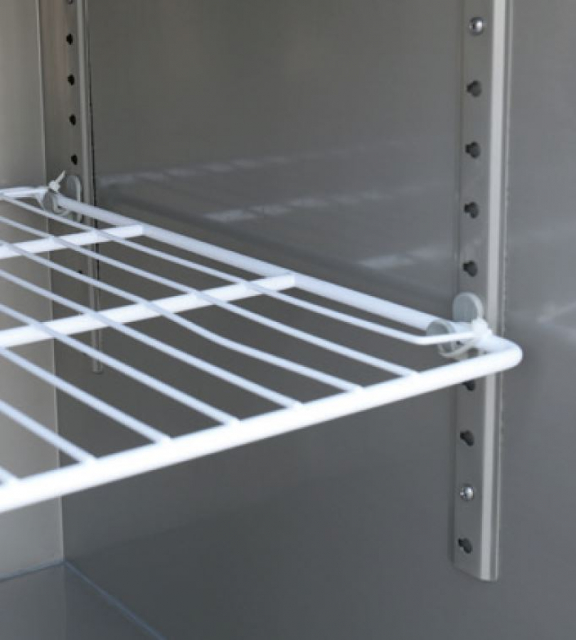 Tragrost voor koeltafel – THP 700 Serie, 333×530 mm (staal wit)