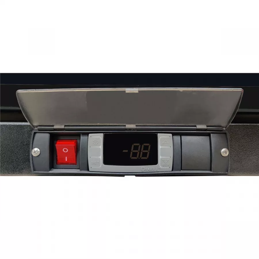 Flaschenkühler, Inhalt 228 Liter, 2 Schiebetüren