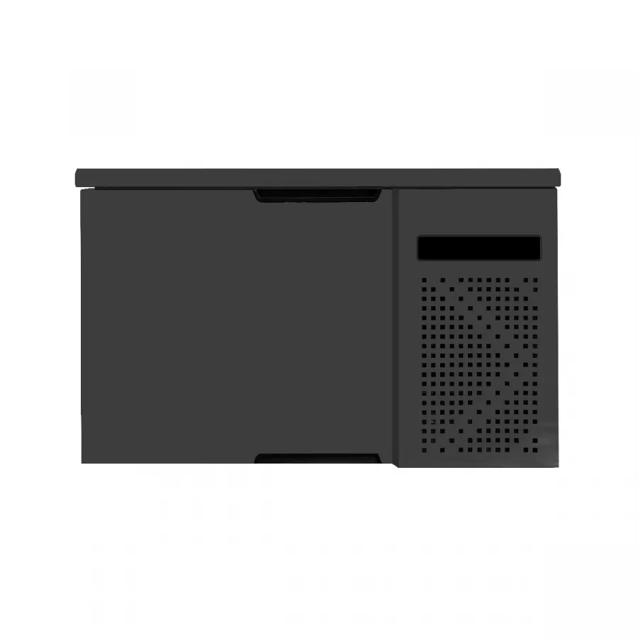 Schockfroster – 3× GN 2/3, 40 L, schwarz lackiert