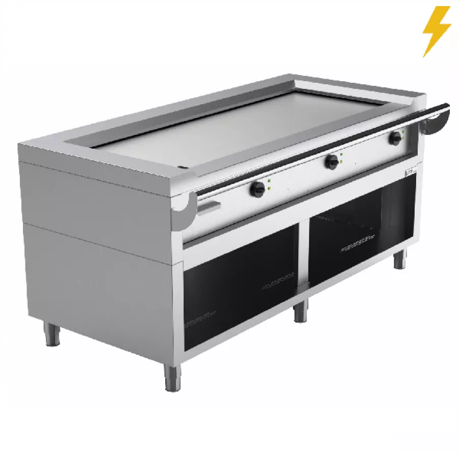 Teppanyaki-Grill elektrisch 13,5 kW 400V Edelstahl Profi-Gerät