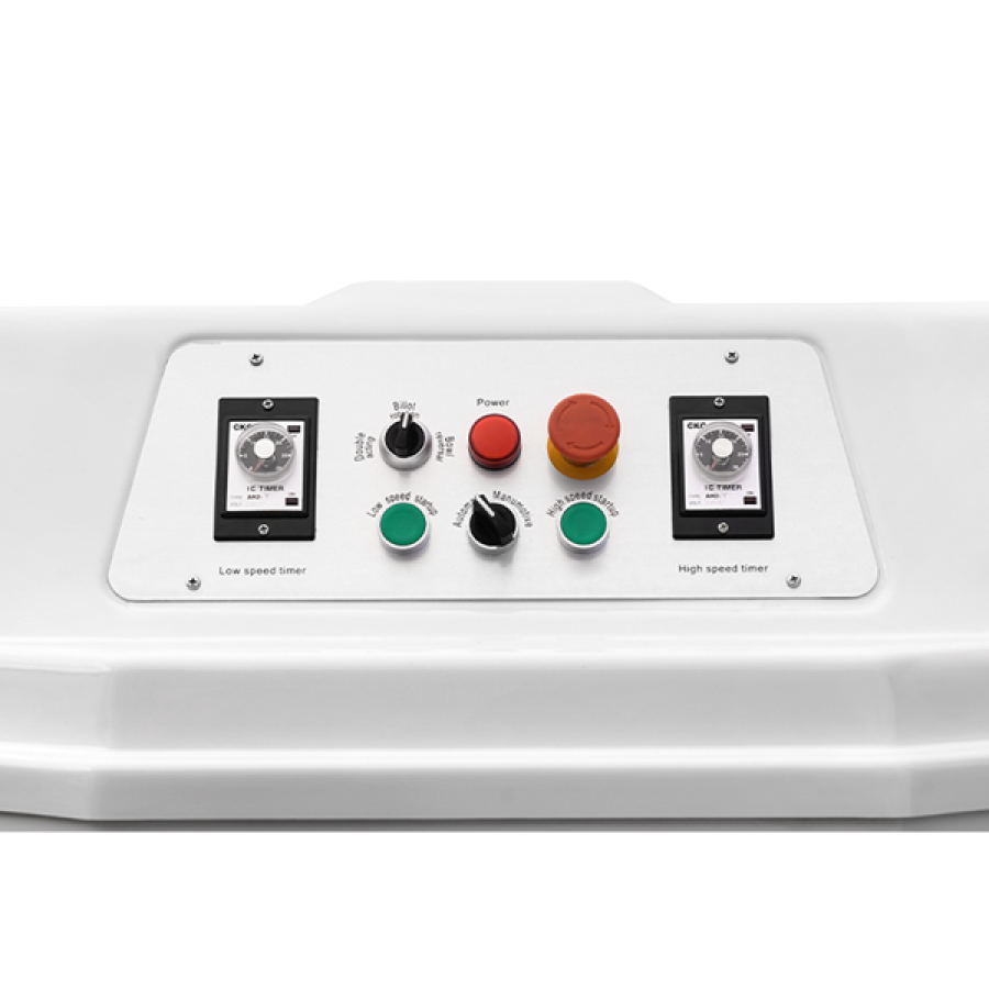 Spiralteigknetmaschine 80 L 52 kg Teig 2 Geschwindigkeiten 400V