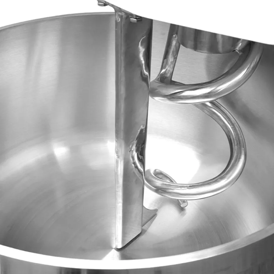 Spiralteigknetmaschine 80 L 52 kg Teig 2 Geschwindigkeiten 400V