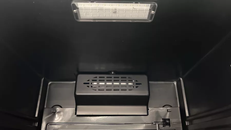 Kühlschrank 1 Tür 600 l schwarz +2°C bis +10°C automatisch