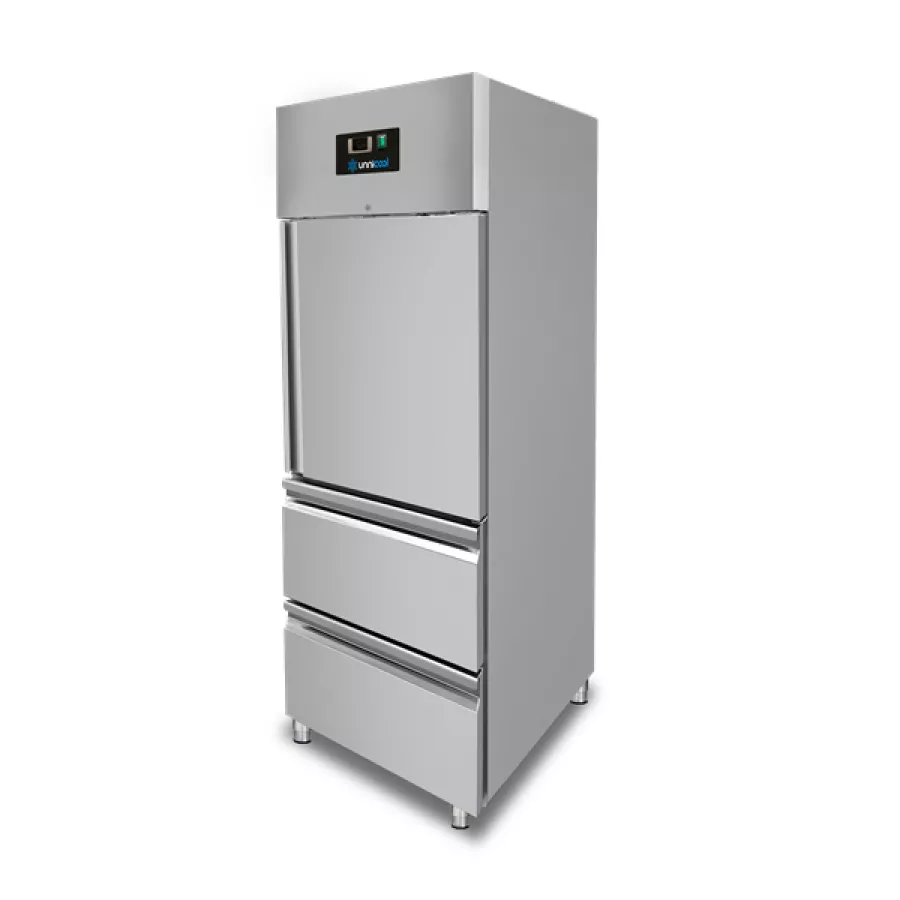 Kühlschrank 1 Tür GN 2/1 650 Liter Automatik 2 Schubladen