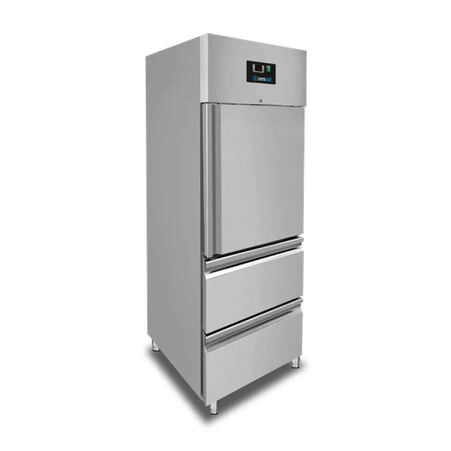 Kühlschrank 1 Tür GN 2/1 650 Liter Automatik 2 Schubladen