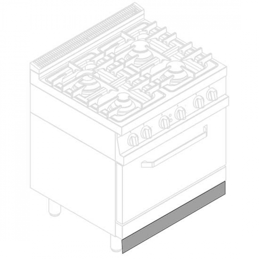 Sockel für 800 mm Modul