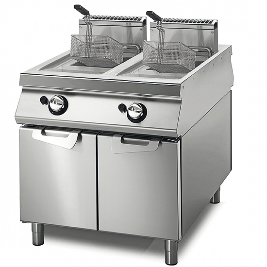 Gasfriteuse 22+22 liter
