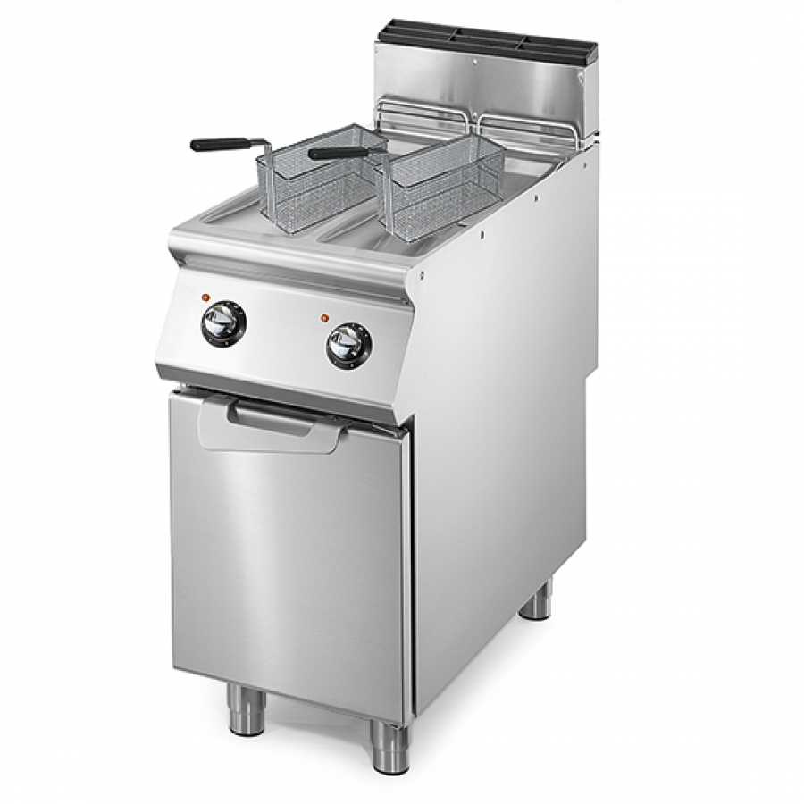 Elektro Fritteuse 2x 8 Liter