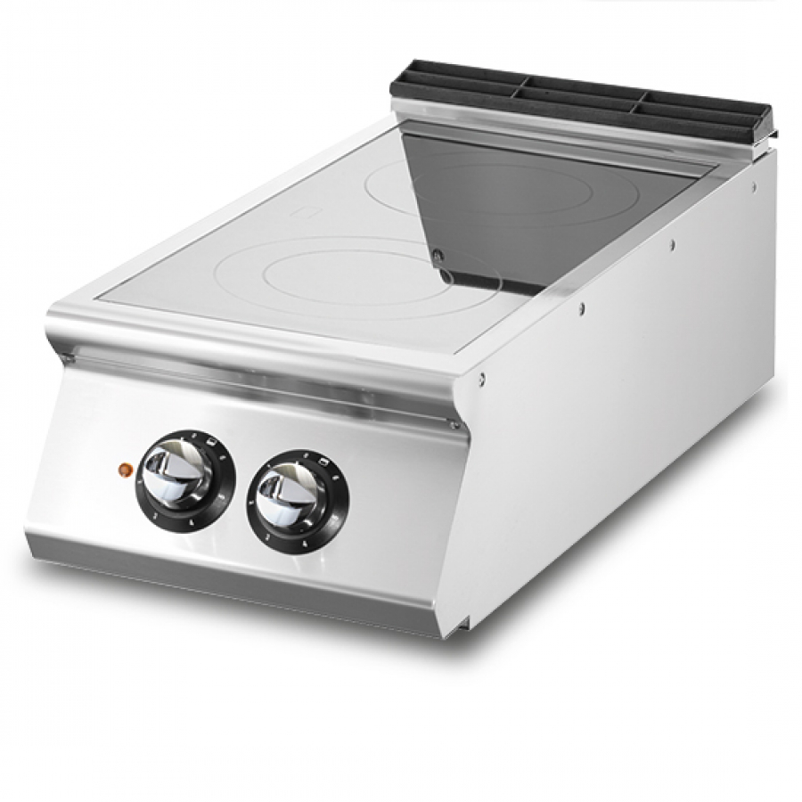 Induktionskochfeld 2 Kochzone Ø 220 mm je 5.0 kW - Gastrohot