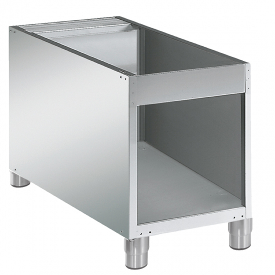 Open onderbouw 400 mm - Gastrohot - roestvrij staal - horeca - keukenmeubilair - 51007