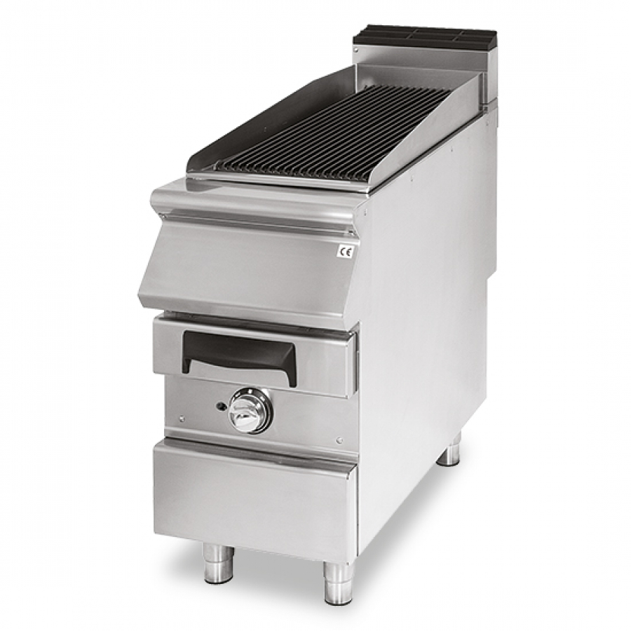 Gas Grill Kochzone in Gusseisen für Fleisch und Fisch - Gastrohot