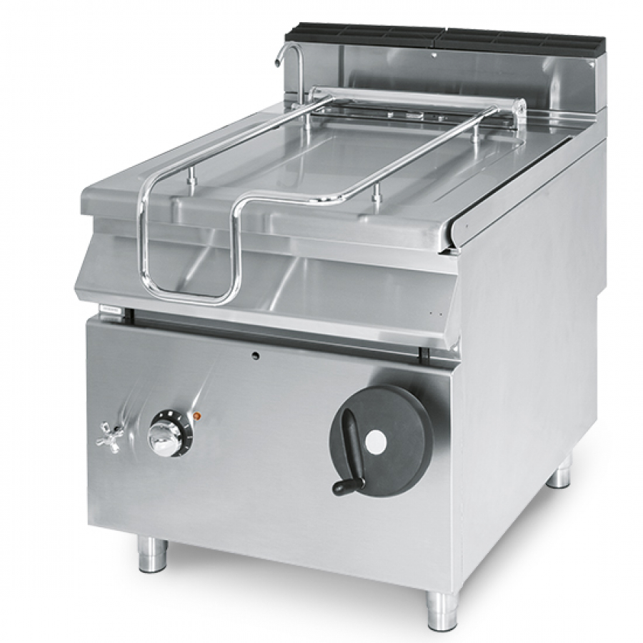 Elektrische kantelbraadpan 80 liter roestvrijstalen bak - Gastrohot