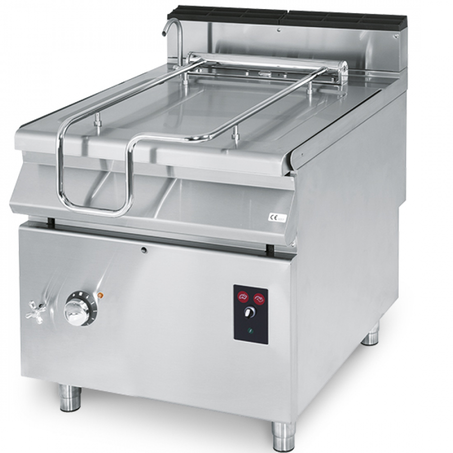 Elektro Kippbratpfanne 80 Liter Edelstahl motorisiert - Gastrohot