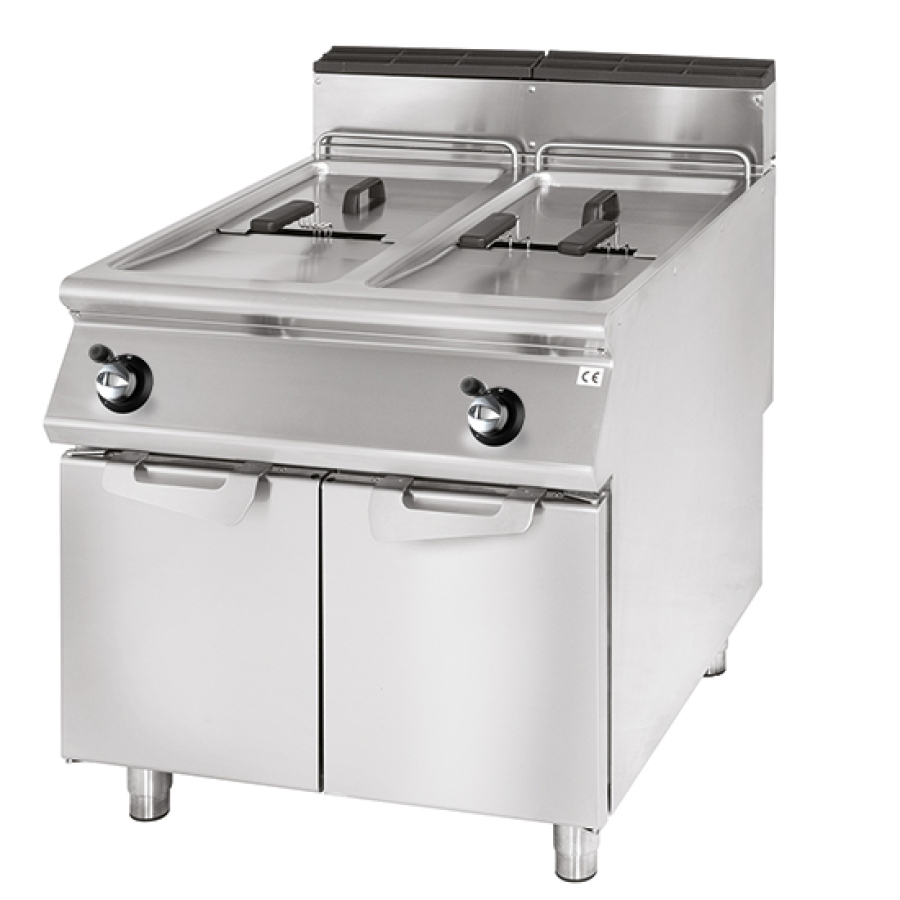 Gasfriteuse capaciteit 2x 13 liter - Gastrohot