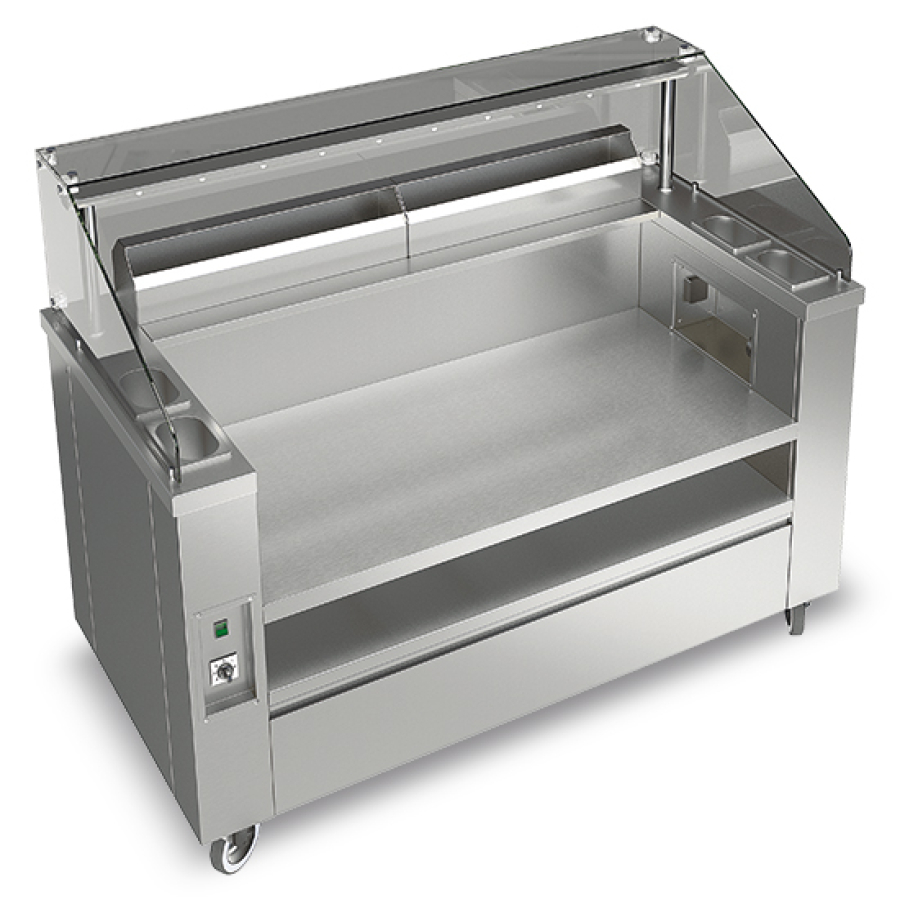 Mobiele Show Cooking Station 1515 mm