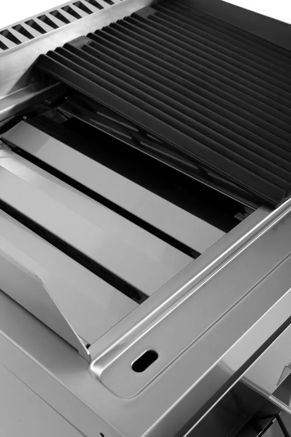 Gas-Wassergrill Vapor Grill 700 G70WG20-K Edelstahl, extra große Grillfläche