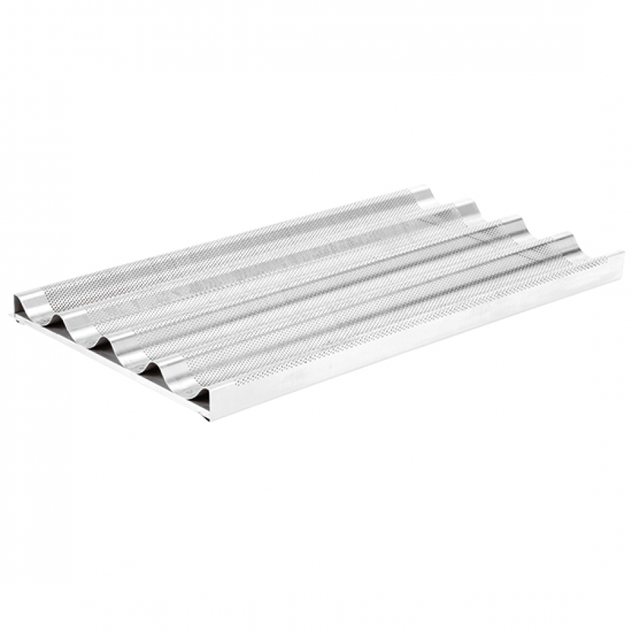 Geperforeerd aluminiumplaat voor 4 baguettes