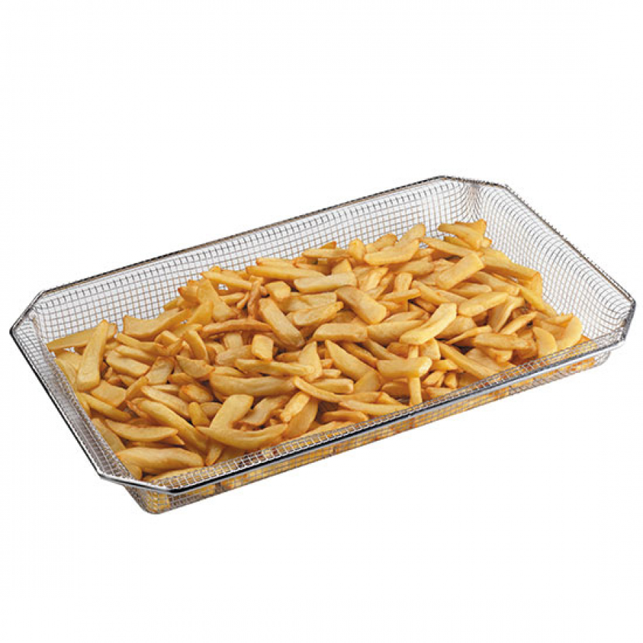 Frituurmand GN 1/1 van roestvrij staal