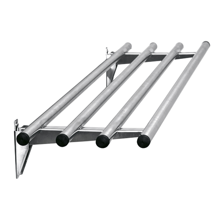 Inklapbare rechte tabletglijbaan | B=2200 mm