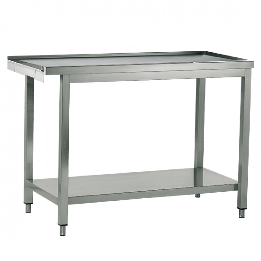 Aanvoertafel voor korfdoorvoerspoelmachine | B=1000