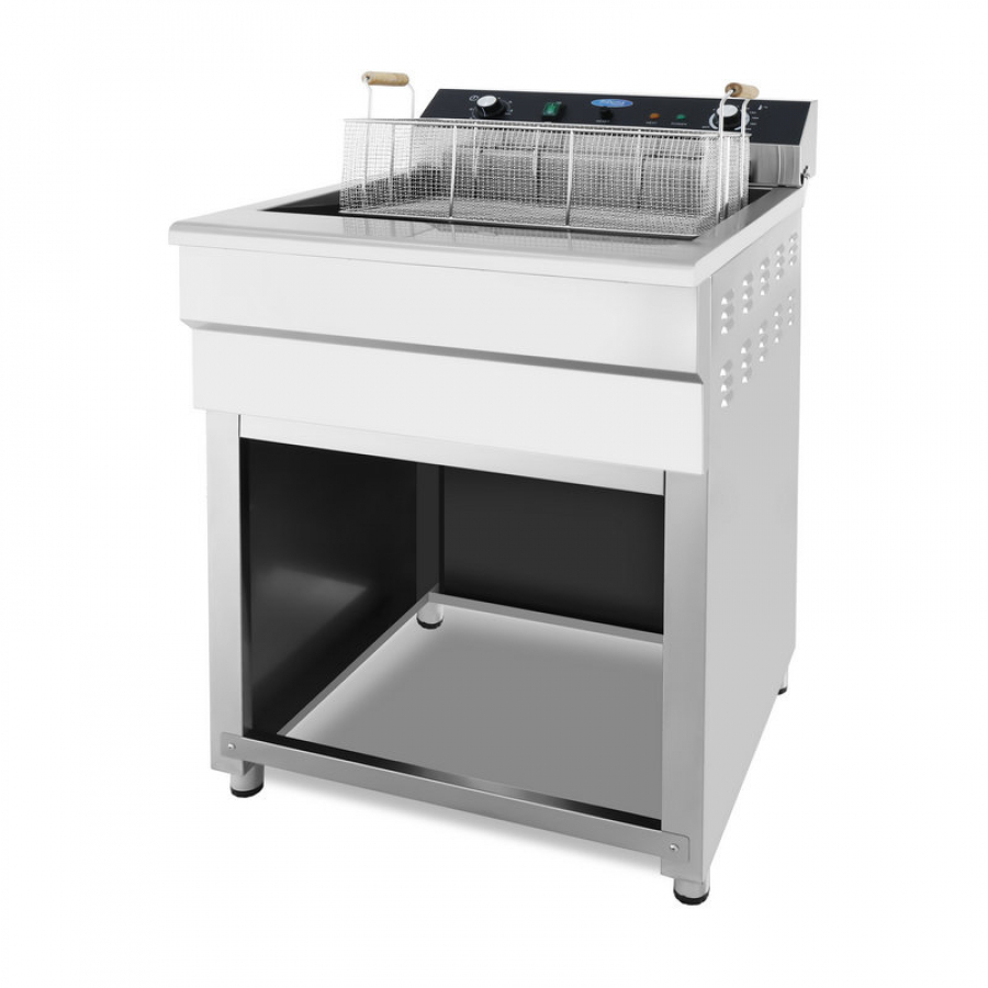 Frituurpan 4,5L met aftapkraan 400V - Professionele keukenapparatuur van Gastrohot