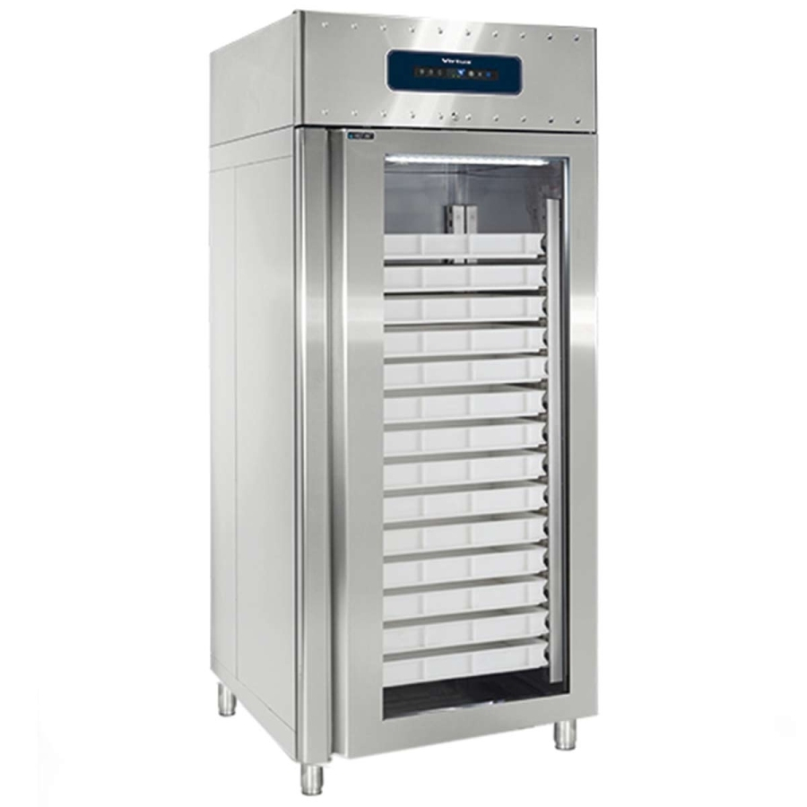 Bäckereikühlschrank mit Glastür | -2°/+8°C
