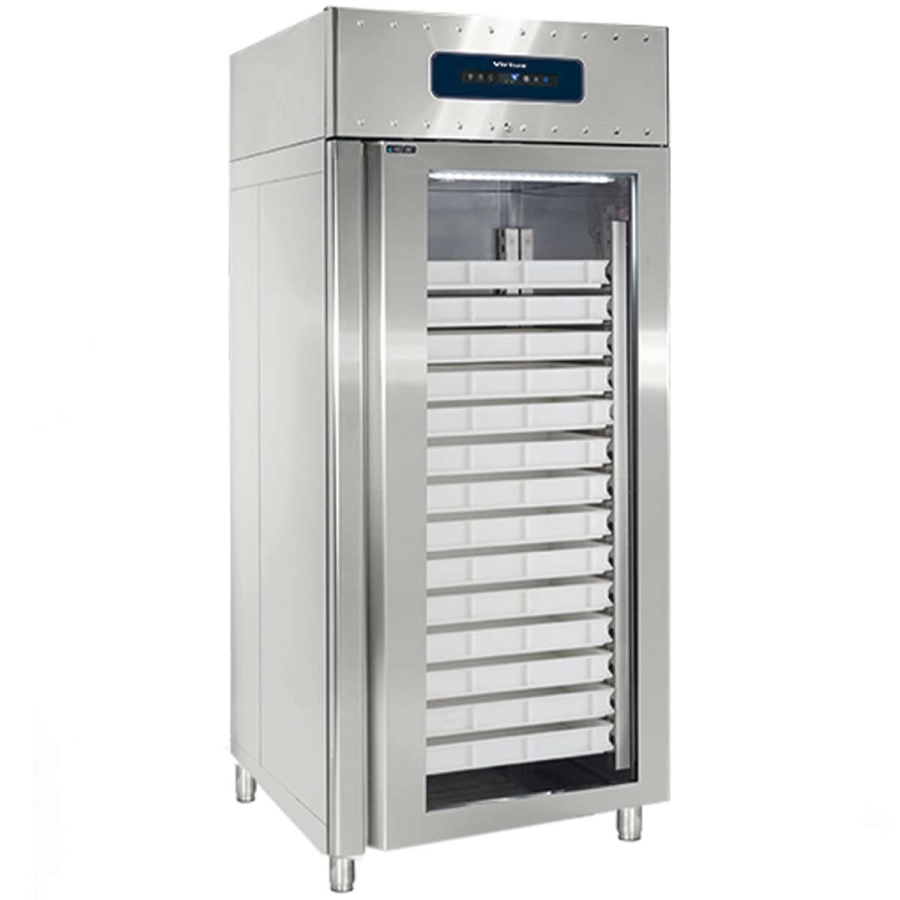 Bakkerijvriezer 850 liter van roestvrij staal