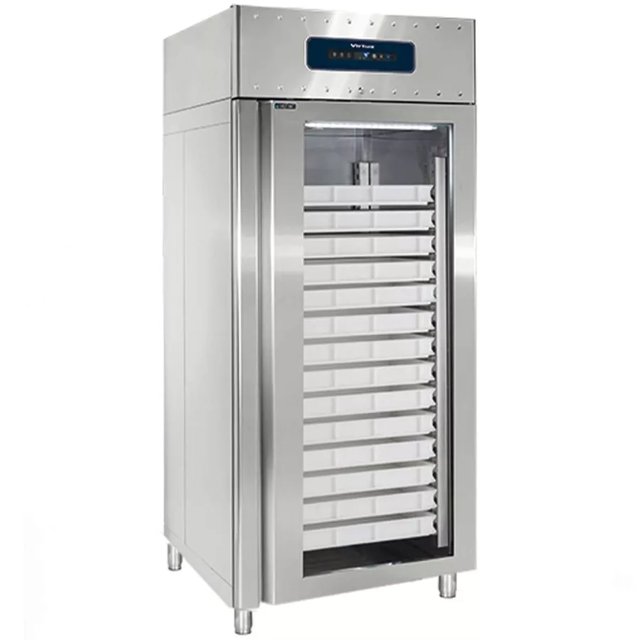 Bäckereitiefkühlschrank 850 Liter aus Edelstahl