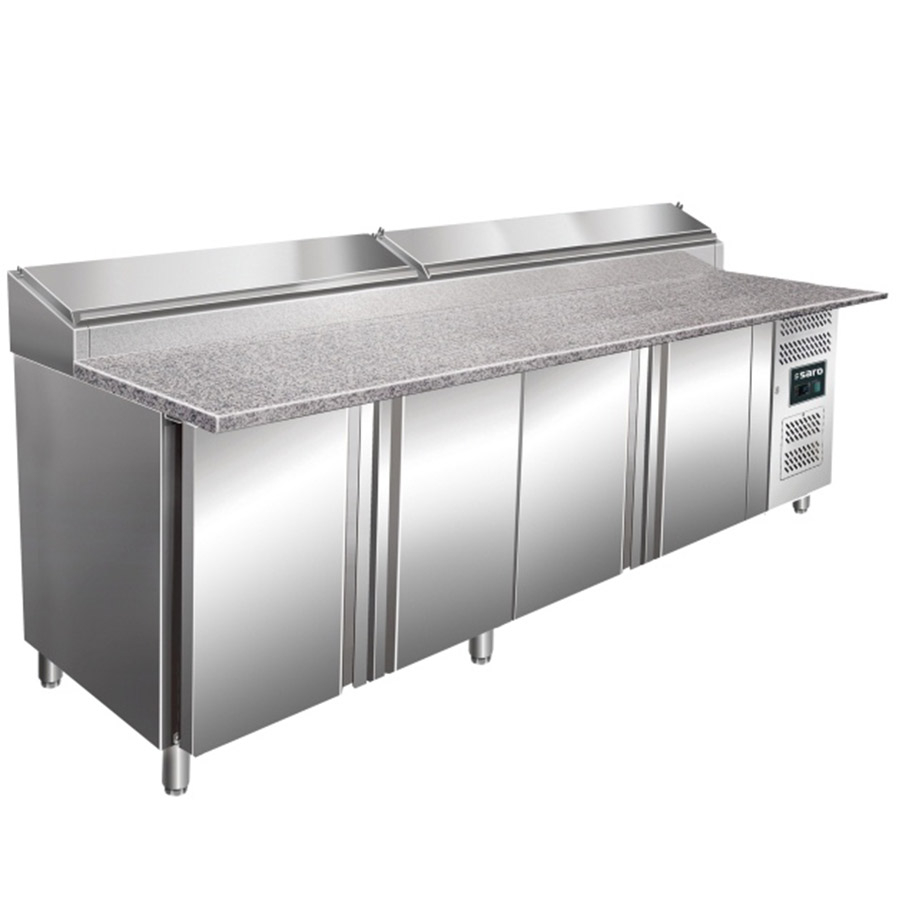 Belegstation Granitarbeitsplatte 1/3 GN 943 Liter