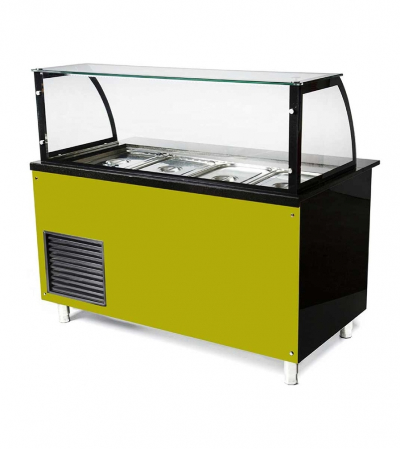 Dönertheke (Saladette) Grün | 4 x 1/1 GN Dönertheke (Saladette) Grün | 4 x 1/1 GN
