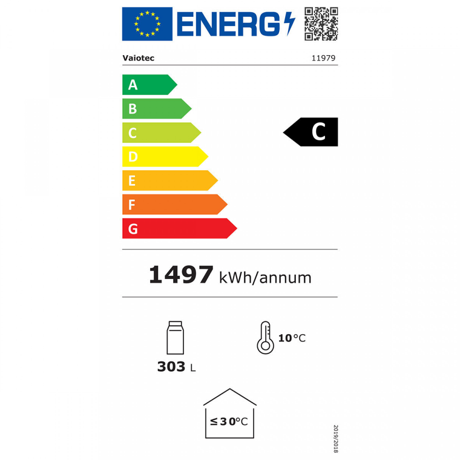 EASYLINE Getränkekühlschrank 300 Liter mit Glastür & LED – Schwarz EASYLINE Getränkekühlschrank 300 Liter mit Glastür & LED – Schwarz