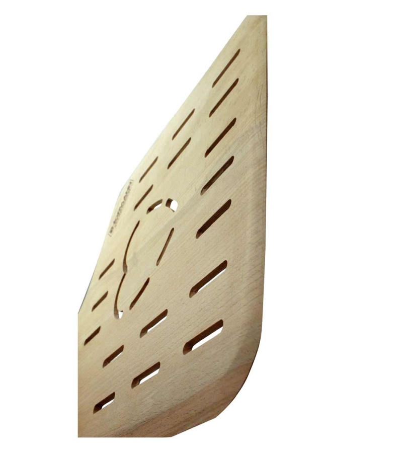 Eckige Brotschieber Holz mit Löchern | 36x36 (BxT in cm) Eckige Brotschieber Holz mit Löchern | 36x36 (BxT in cm)