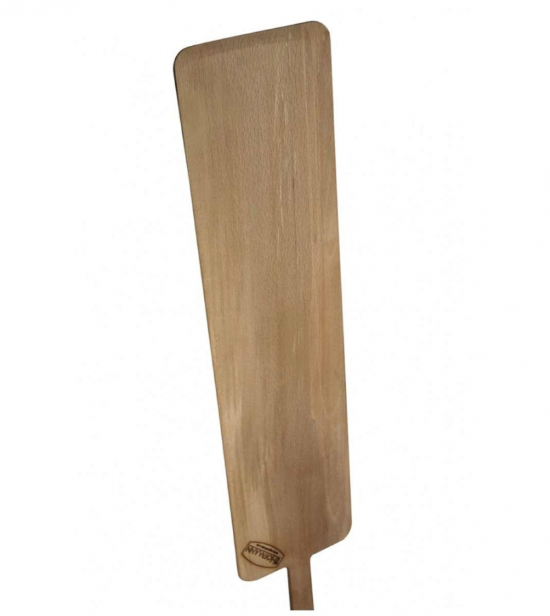 Eckige Pizzaschaufel Holz mit festem Stiel 21x67