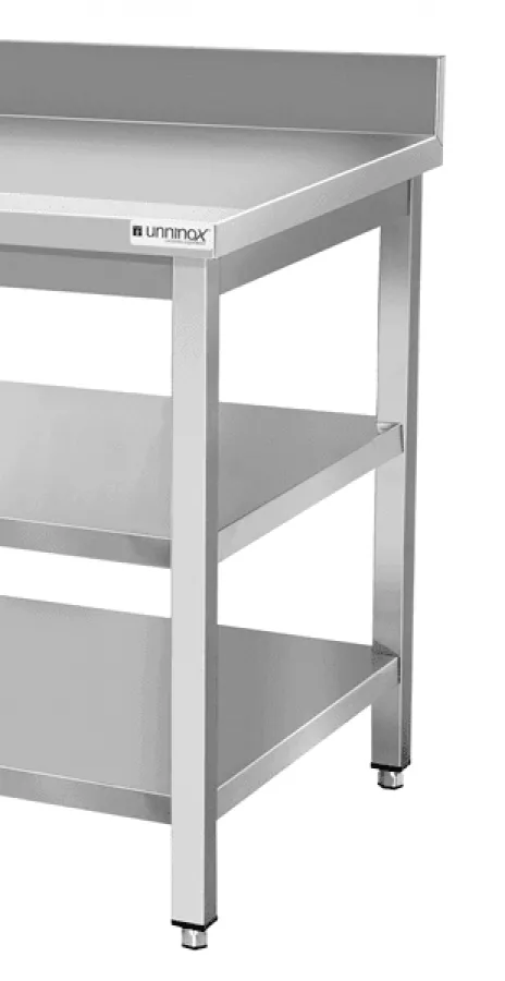 Regalsystem 1000x600x850mm mit Doppelboden und Aufsatz, Tiefe 600mm