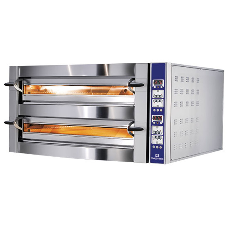 Elektro-Pizzaofen für 4+4 Pizzen ø 35 cm Elektro-Pizzaofen für 4+4 Pizzen ø 35 cm